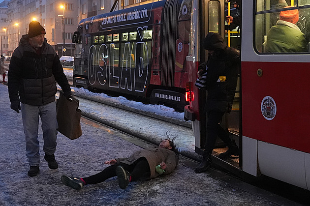 Česko pokryla silná ledovka, komplikuje dopravu. Záchranka aktivovala traumaplán